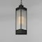 Maxim Lighting Triform 7.5'' LED Outdoor Pendant, Black/Antique Brass 30764CRBKAB - alternate 4